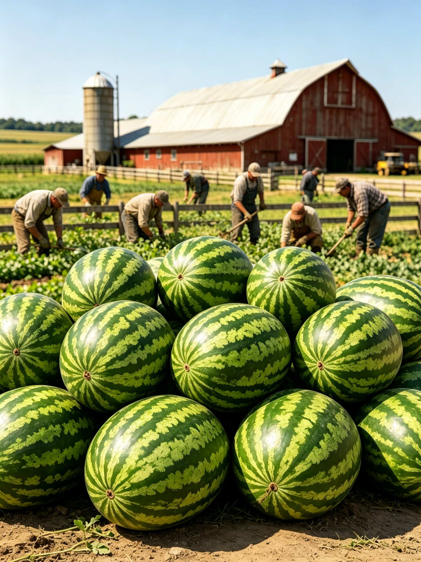 🍉Premium Watermelon Seeds🌿 - Grow Your Own Sweet Watermelons at Home | High Yield, Easy to Grow, and Fresh Harvest-LIN