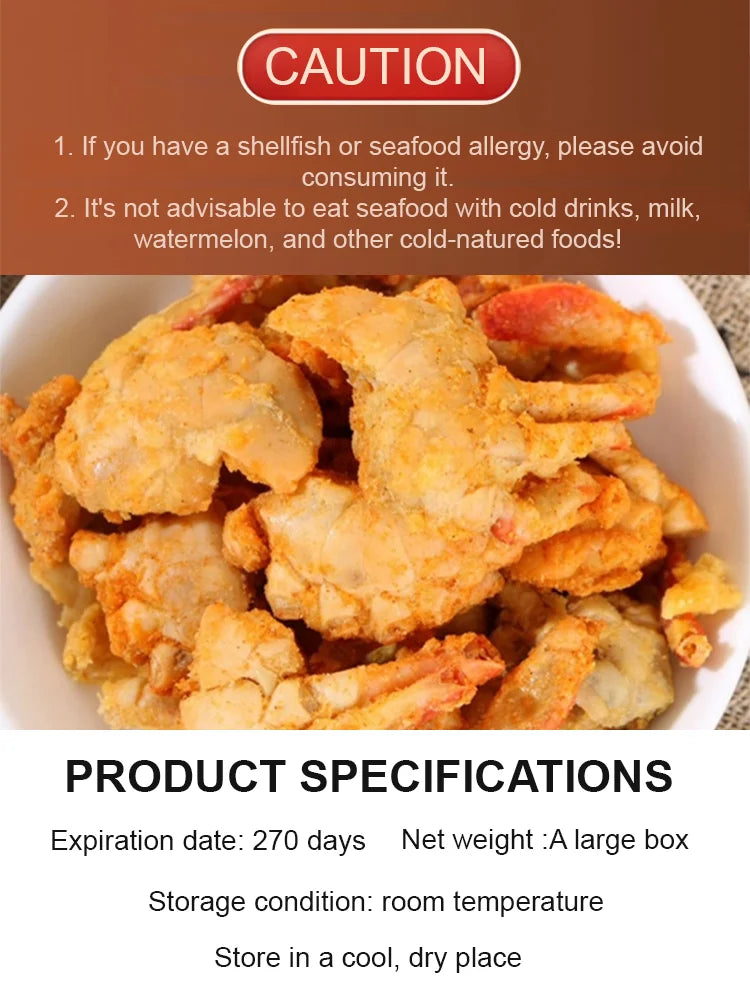 Alaskan Snow Crab Ready-to-EatCrispy Crab-TI
