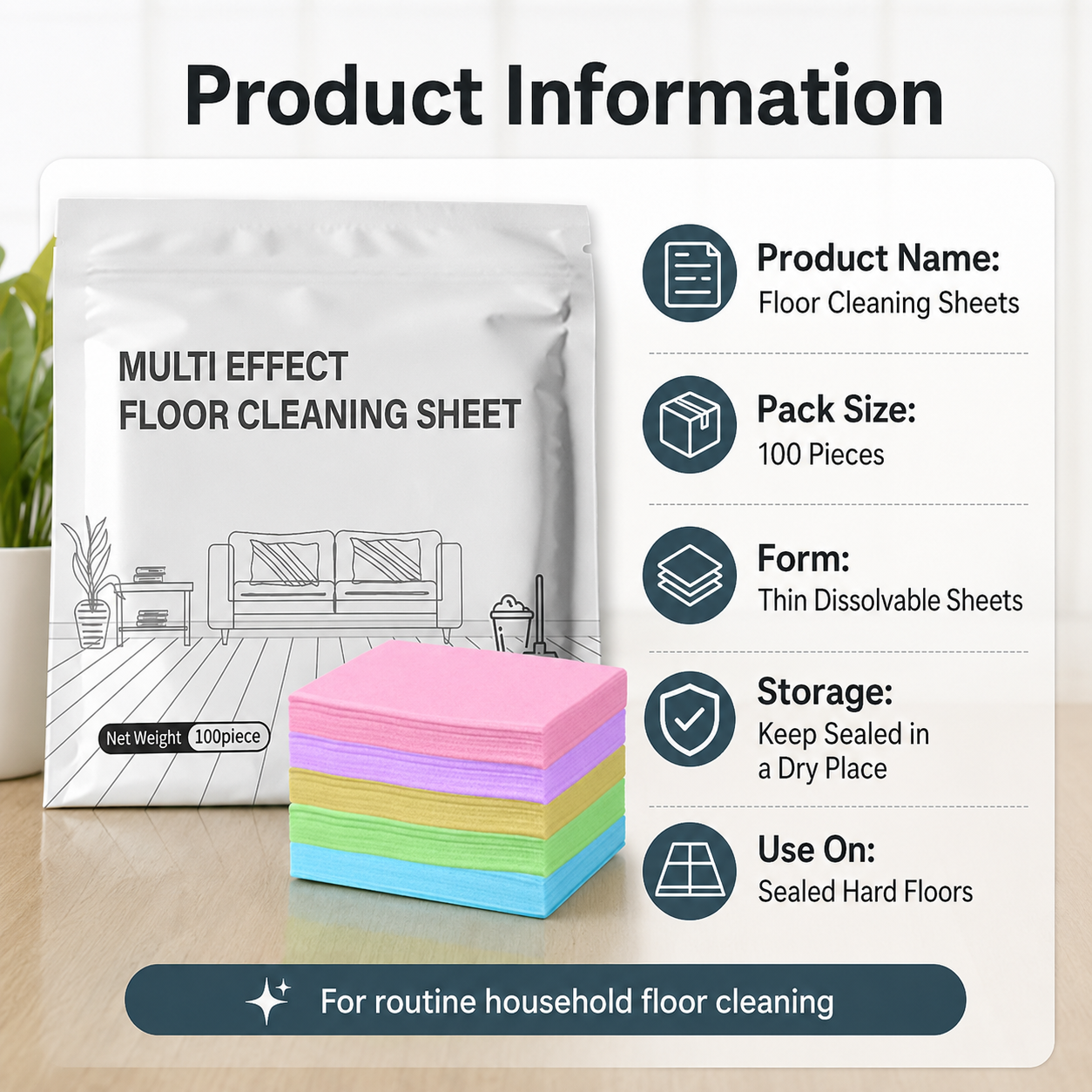floor cleaning sheet-TI
