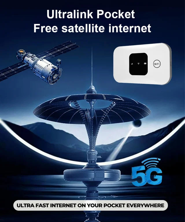 Free Internet in Your Pocket 5G Router-TI