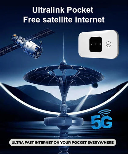 Free Internet in Your Pocket 5G Router-TI