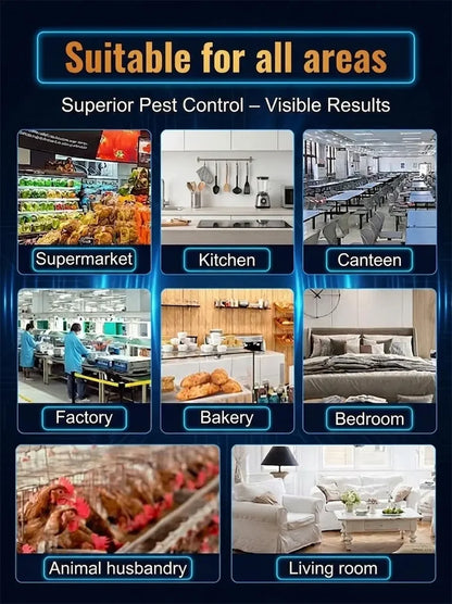 Fully automatic ultrasonic intelligent rodent and insect repellent-TI