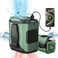 w/ extra phone charging port-green