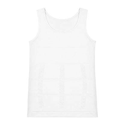 Zeriluna Men's Seamless Breathable Tank Tops, Stylish Sports Undershirts Base Layer