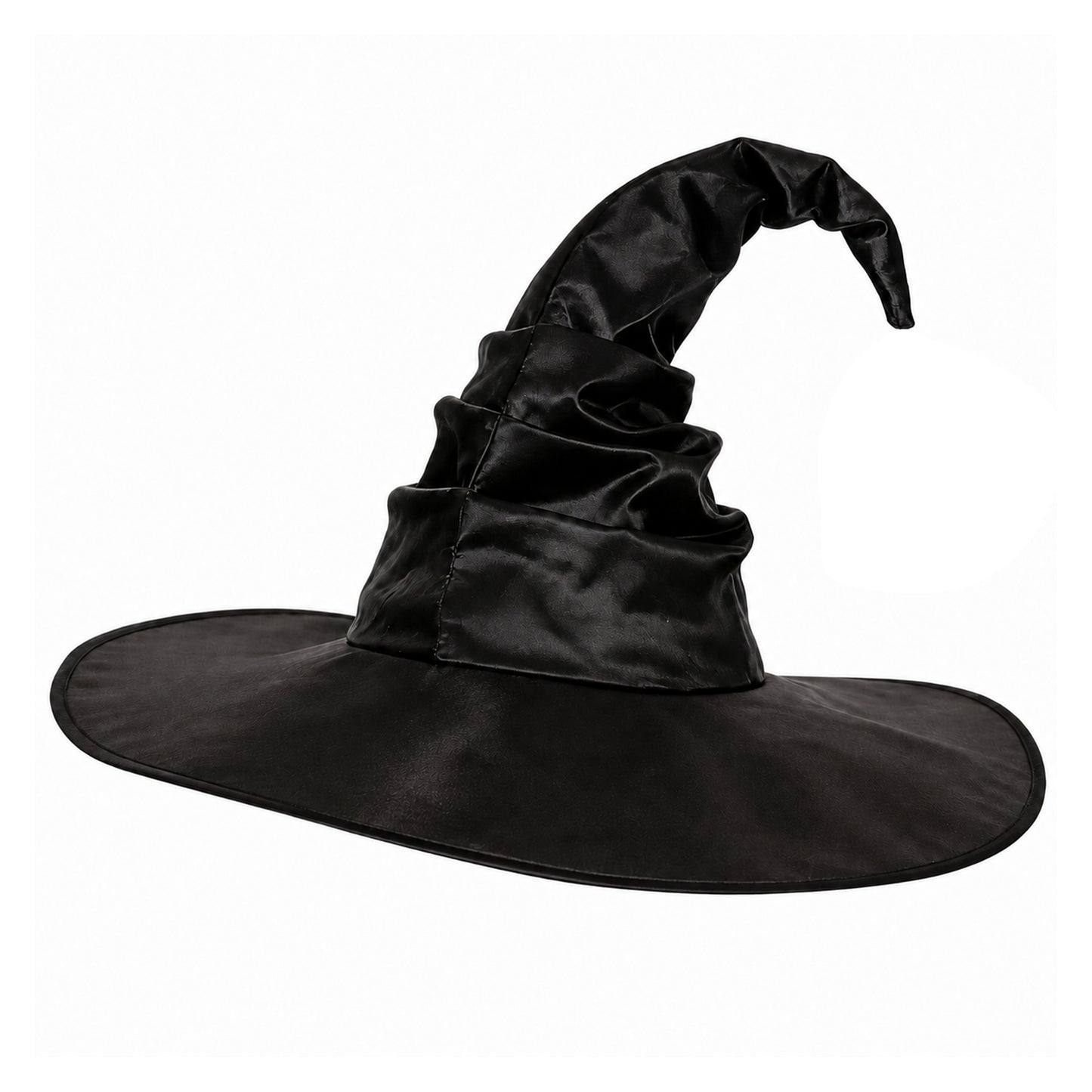 Zeriluna Vintage Ruffled Witch Hat, Stylish Retro Costume Headwear Prop for Party fashion