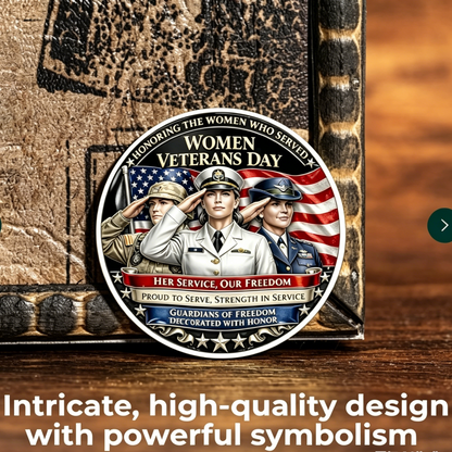 🔥Last Day 50% OFF🔥Women Veterans Day Commemorative Coin-LIN