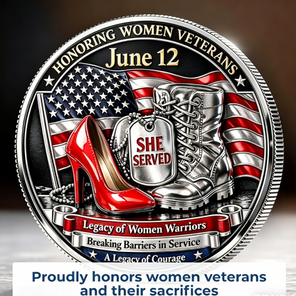 🔥Last Day 50% OFF🔥Women Veterans Day Commemorative Coin-LIN