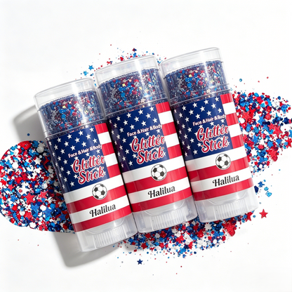 🗽4th of July Sparkle Glitter Wand🎊, Body & Hair Sparkle for Independence Day Party, Festival & Fun Holiday Look-TI
