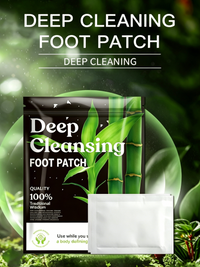 Black Bag Bamboo Vinegar Foot Patch - 3 pack