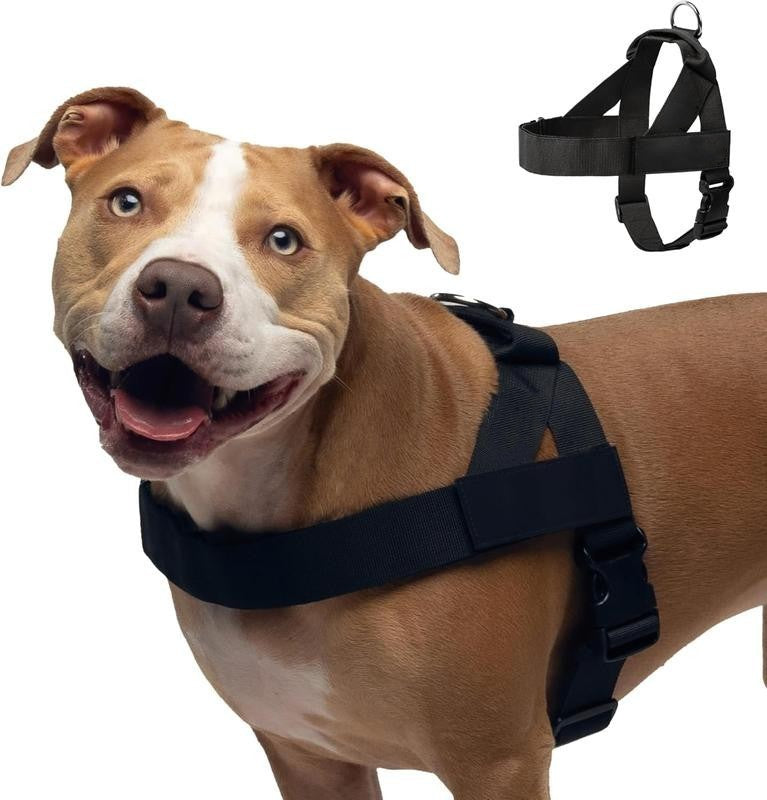 🐕No-Pull Dog Harness🐕 – Safe, Comfortable & Easy-to-Fit with Adjustable, Chafe-Resistant Straps for All Dogs-TI
