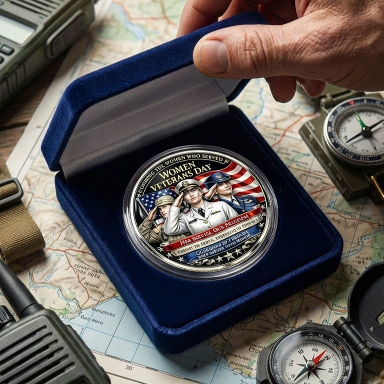 🔥Last Day 50% OFF🔥Women Veterans Day Commemorative Coin-LIN