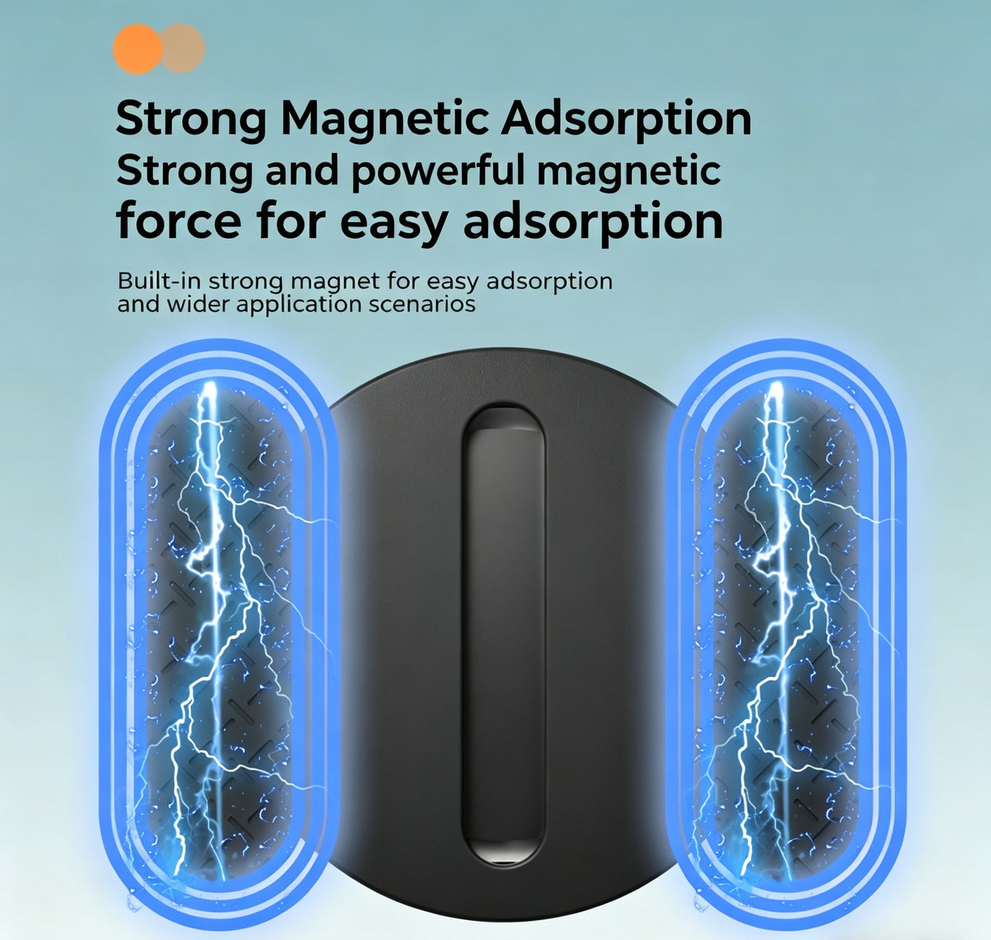 GPS Magnetic Tracker, IP67 Waterproof Anti-Lost Finder for Cars Wallet Key Luggage Pet, Android Only Works with Google Find Hub, Replaceable Battery-LIN