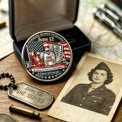 🔥Last Day 50% OFF🔥Women Veterans Day Commemorative Coin-LIN