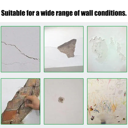 🧱Drywall Patch Repair Kit 250g Wall Mending Agent Multi-functional Quick-drying Paste Adhesive Heavy Duty Concrete Sealant Waterproof Self-adhesive-TI