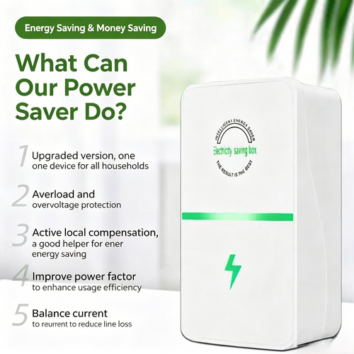 ⚡️💡 2026 Smart Home Energy Saver for Your House ⚡️💡 Real-Time Power Monitor & Circuit Breaker Box, Reduce Your Electricity Bill by 30%-50%. Easy Plug & Play Installation-TI