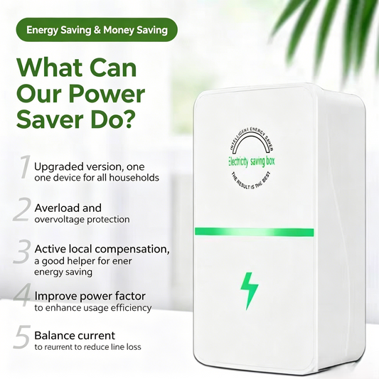 ⚡️💡 2026 Smart Home Energy Saver for Your House ⚡️💡 Real-Time Power Monitor & Circuit Breaker Box, Reduce Your Electricity Bill by 30%-50%. Easy Plug & Play Installation-TI