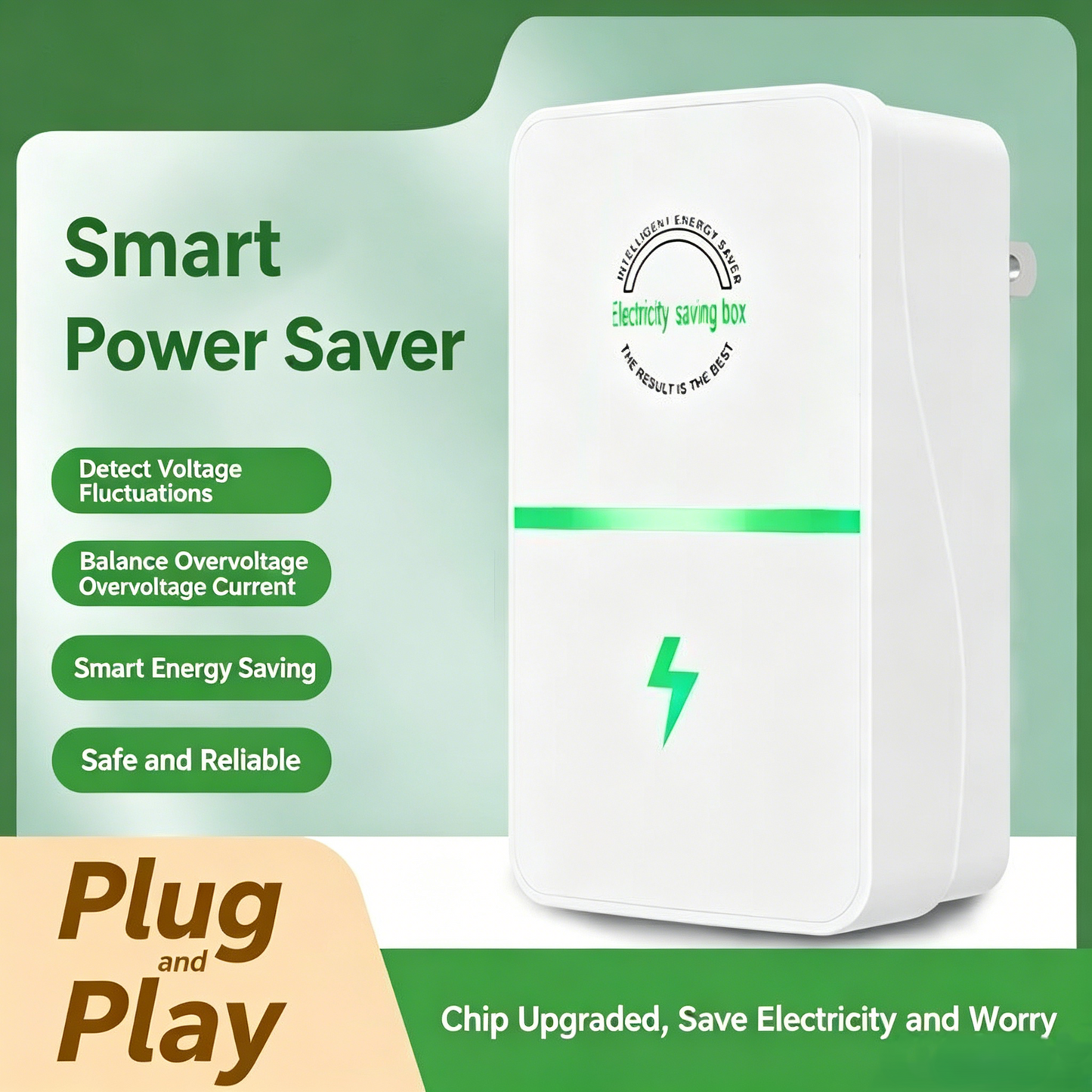 ⚡️💡 2026 Smart Home Energy Saver for Your House ⚡️💡 Real-Time Power Monitor & Circuit Breaker Box, Reduce Your Electricity Bill by 30%-50%. Easy Plug & Play Installation-TI