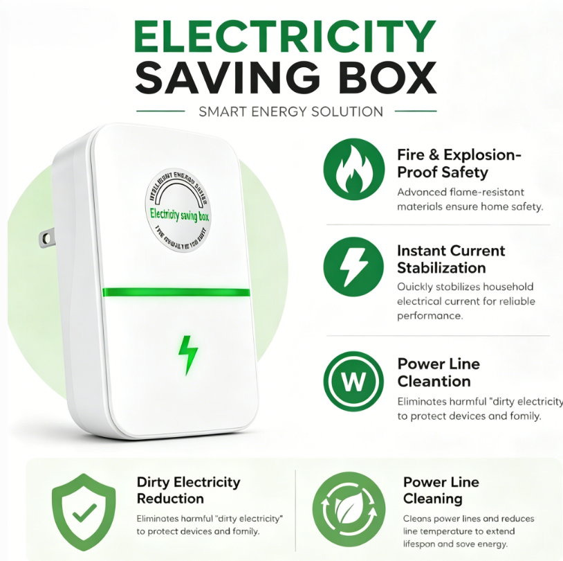 ⚡️💡 2026 Smart Home Energy Saver for Your House ⚡️💡 Real-Time Power Monitor & Circuit Breaker Box, Reduce Your Electricity Bill by 30%-50%. Easy Plug & Play Installation-TI