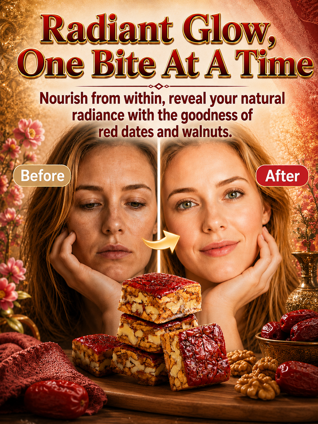Premium Jujube Walnut Snack Bars-TI