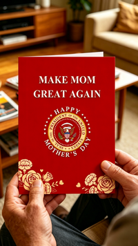 Funny and Wacky Trump Card - 2 Card