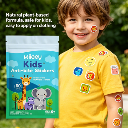 🚫🦟Summer Essentials🌞Natural Mosquito Repellent Patches for Kids & Adults, DEET-Free Anti-Bite Stickers-TI