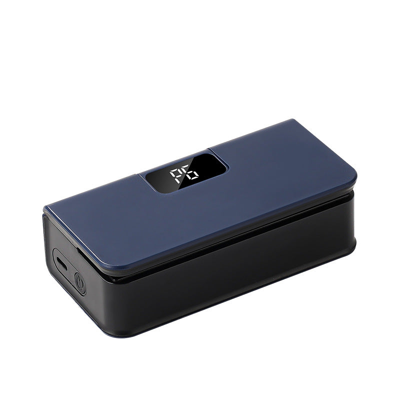 🌟 Rechargeable Mini Bag Sealer & Cutter 🌟, 2-in-1 USB-C Handheld Heat Sealer with Magnet, 6 Temp Levels & LED Display for Food Storage Bags-LIN