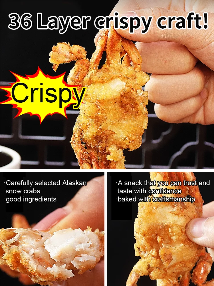 Alaskan Snow Crab Ready-to-EatCrispy Crab-TI