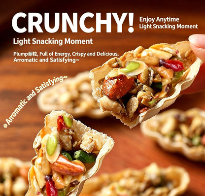 💖🎁Australian Nut Boat Cookies🎁💖, Mixed Nuts Filled Crispy Pastry, Popular Snack-LIN