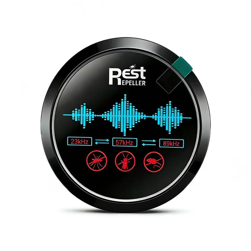 Fully automatic ultrasonic intelligent rodent and insect repellent-TI