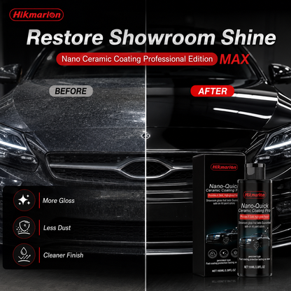 🚗Nano Ceramic Coating for Cars – Professional MAX 100ml Hydrophobic Paint Protector with Long-Lasting Gloss-TI
