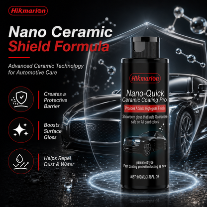🚗Nano Ceramic Coating for Cars – Professional MAX 100ml Hydrophobic Paint Protector with Long-Lasting Gloss-TI