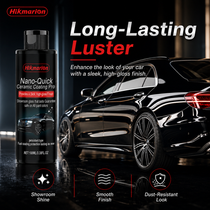 🚗Nano Ceramic Coating for Cars – Professional MAX 100ml Hydrophobic Paint Protector with Long-Lasting Gloss-TI