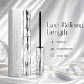 Lengthening Mascara – Waterproof Slim Brush Mascara for Longer-Looking, Defined & Smudge-Resistant Lashes