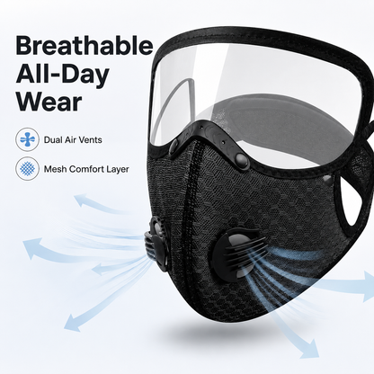 Riding protective mask-TI
