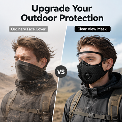 Riding protective mask-TI