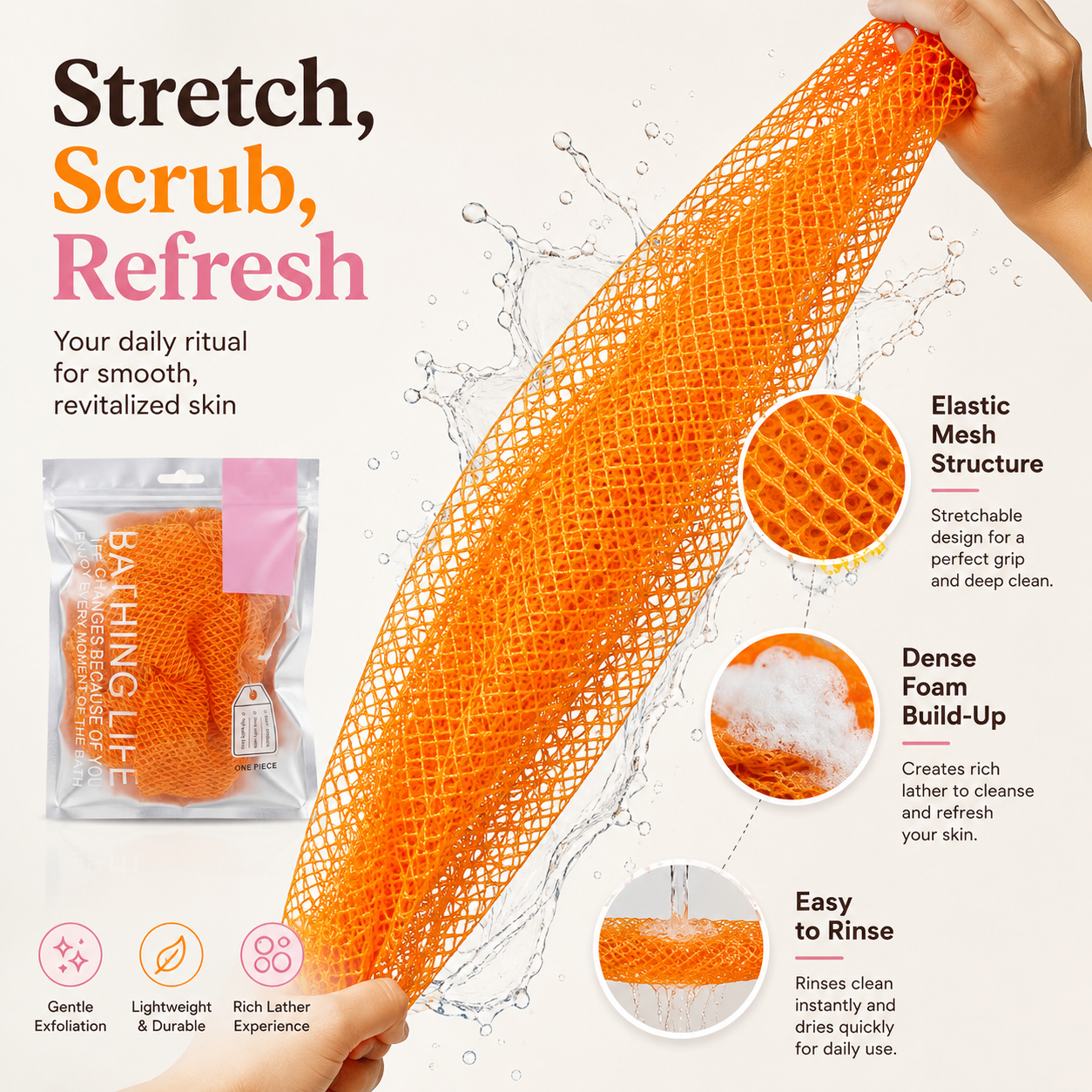 Sauna washcloth-TI