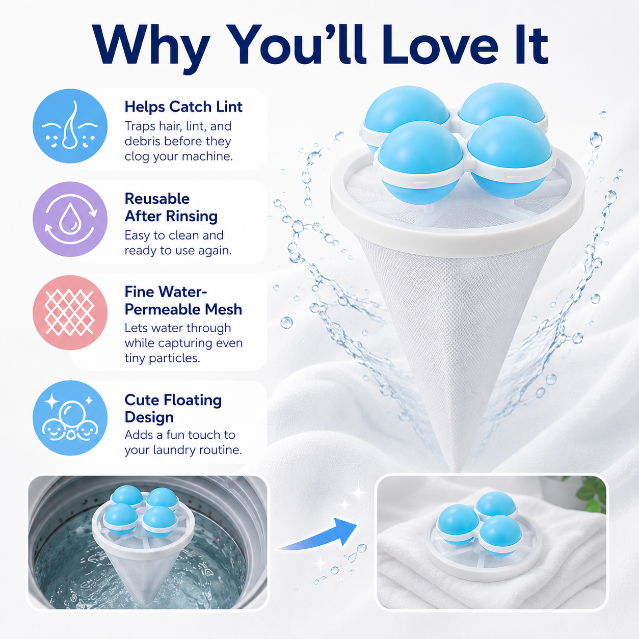 washing machine filter-TI