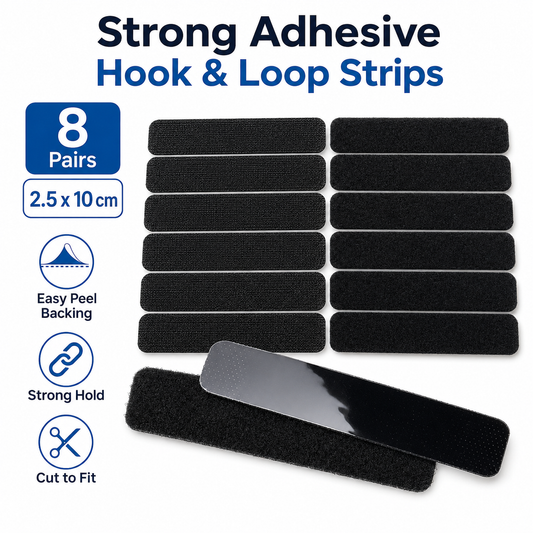 8 pairs Strong adhesive Velcro -TI