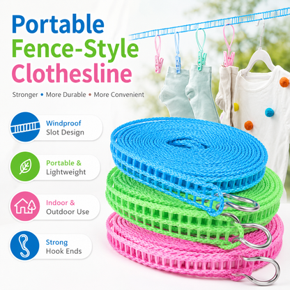 10M Extended clothes drying line-TI