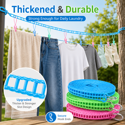 10M Extended clothes drying line-TI