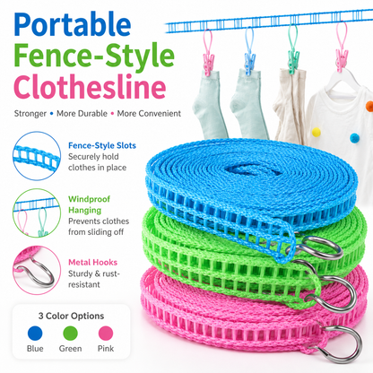 10M Extended clothes drying line-TI