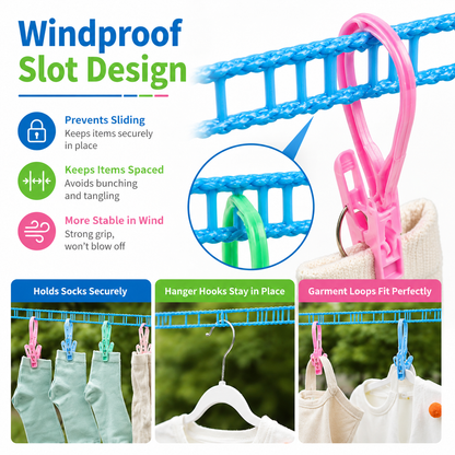 10M Extended clothes drying line-TI