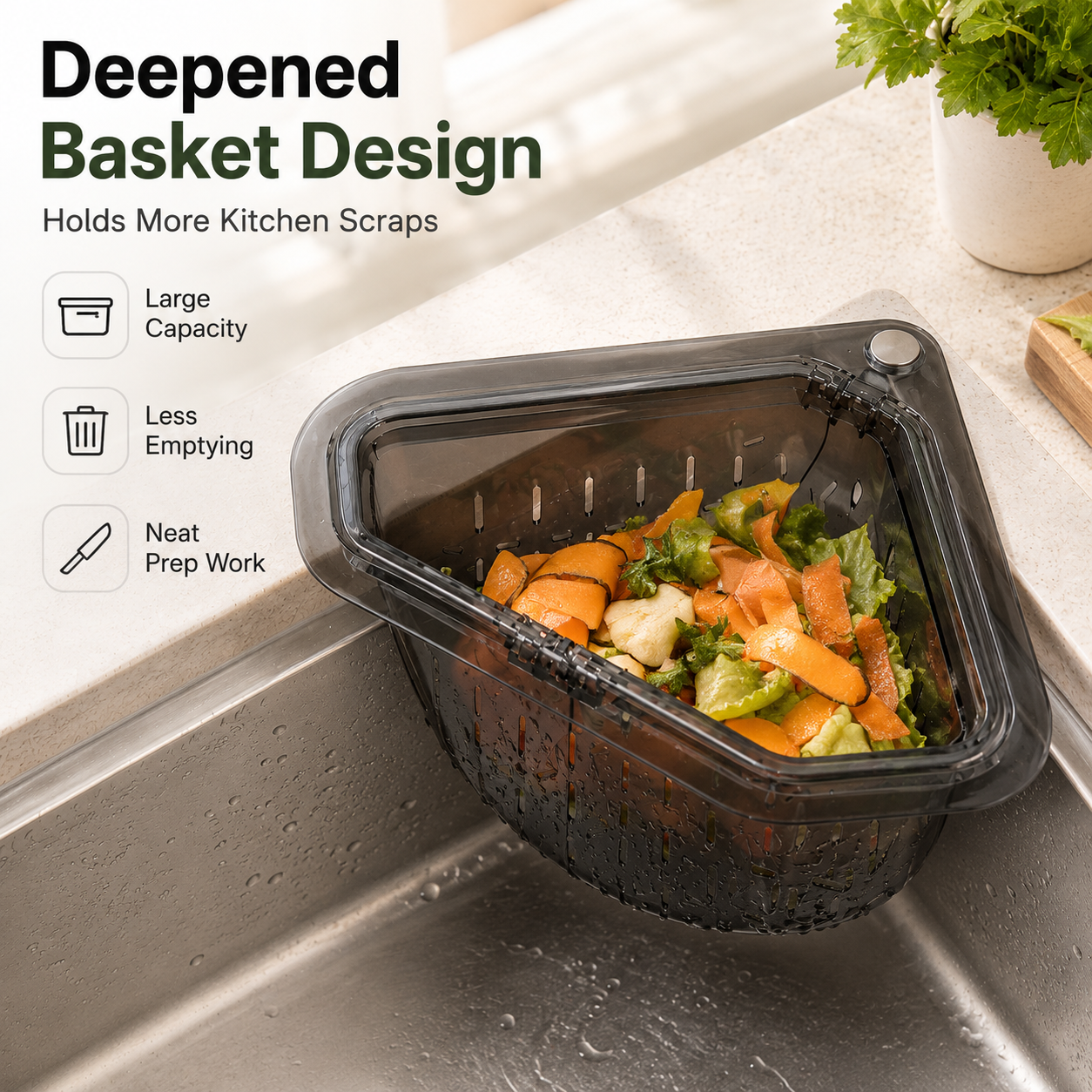 Magnetic water filter basket-TI