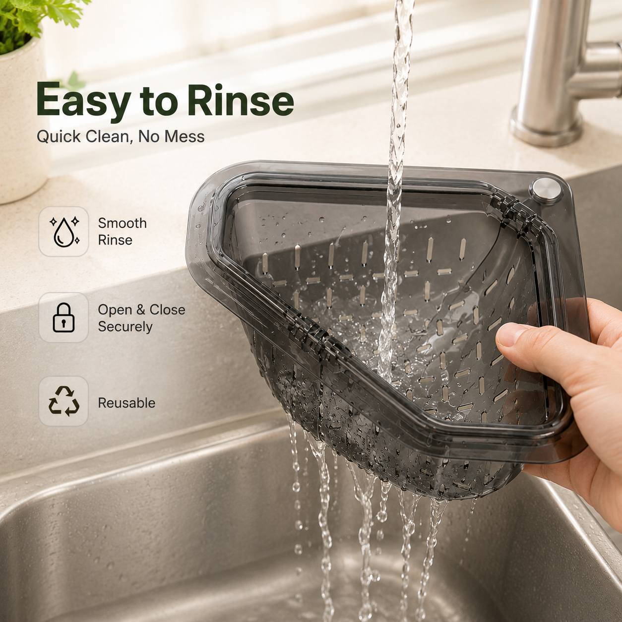 Magnetic water filter basket-TI