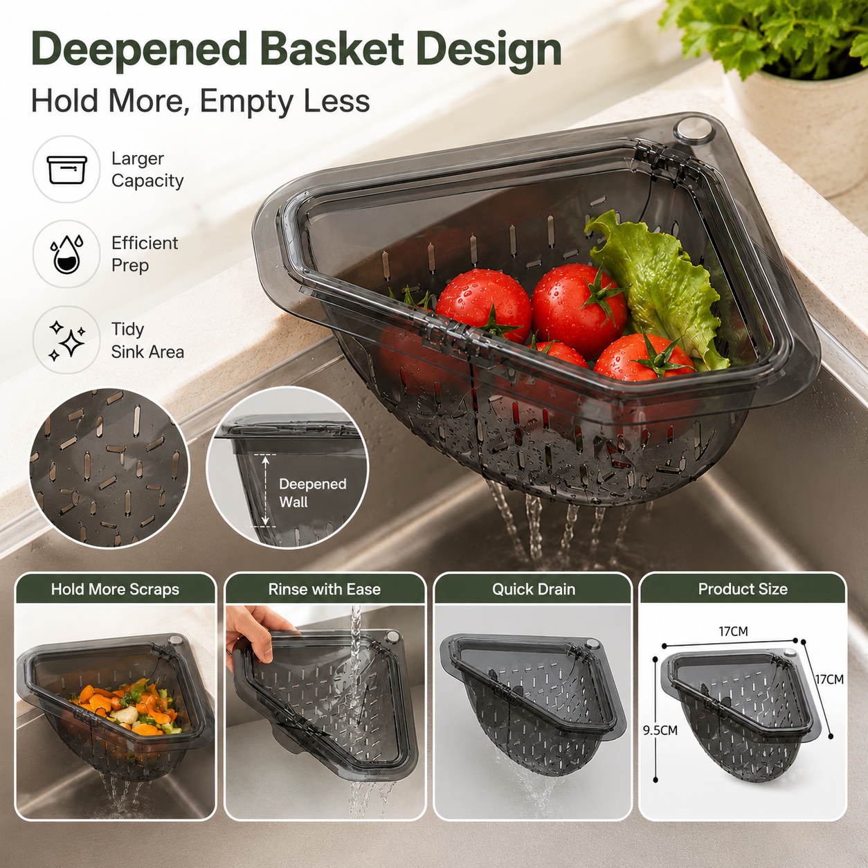 Magnetic water filter basket-TI
