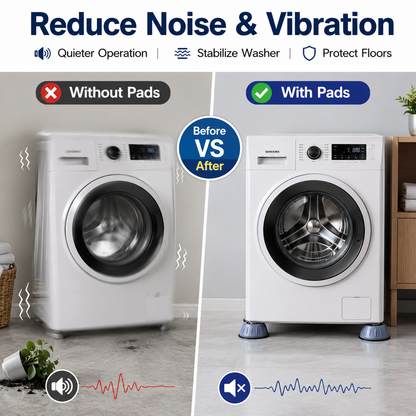 Universal foot pad for washing machine-TI