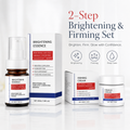2-Step Brightening & Firming Skincare Set – Brightening Essence & Firming Cream Duo for Even-Looking, Smooth & Radiant Skin