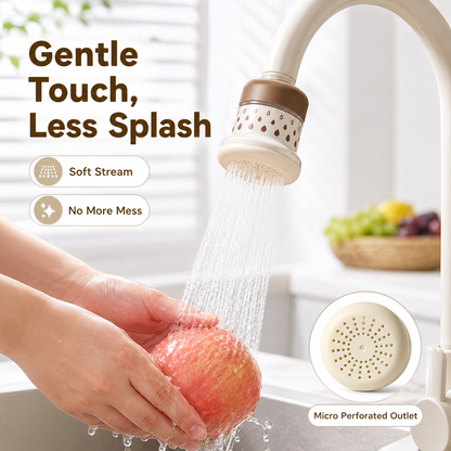 Mushroom-shaped faucet filter-TI