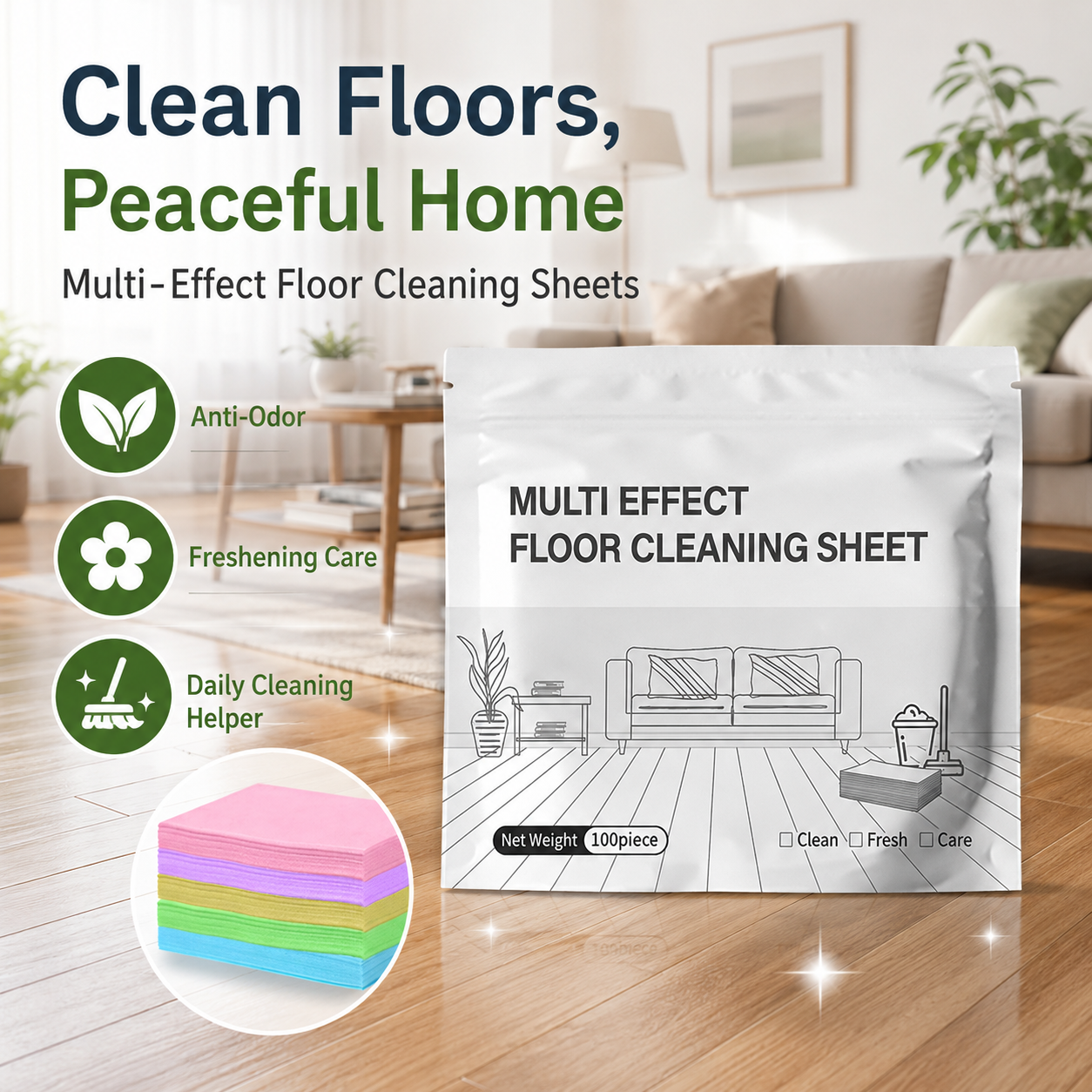floor cleaning sheet-TI