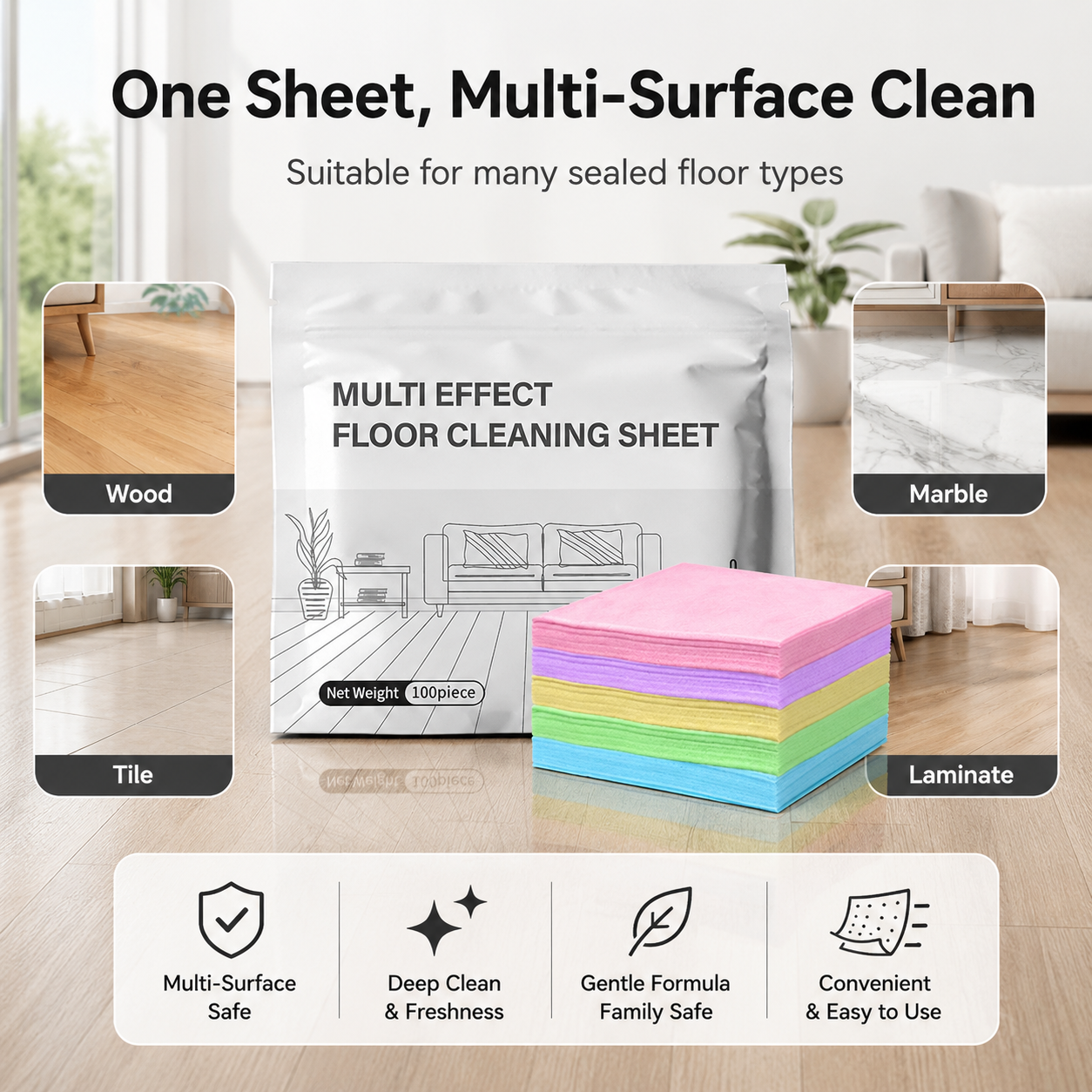 floor cleaning sheet-TI